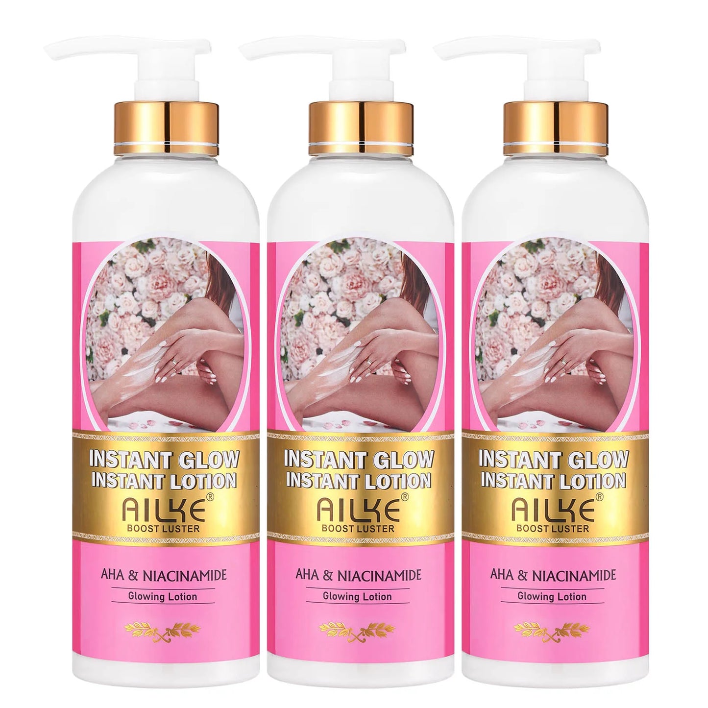 AILKE Glow Body Lotion For Women Niacinamide Brightening Moisturizing
