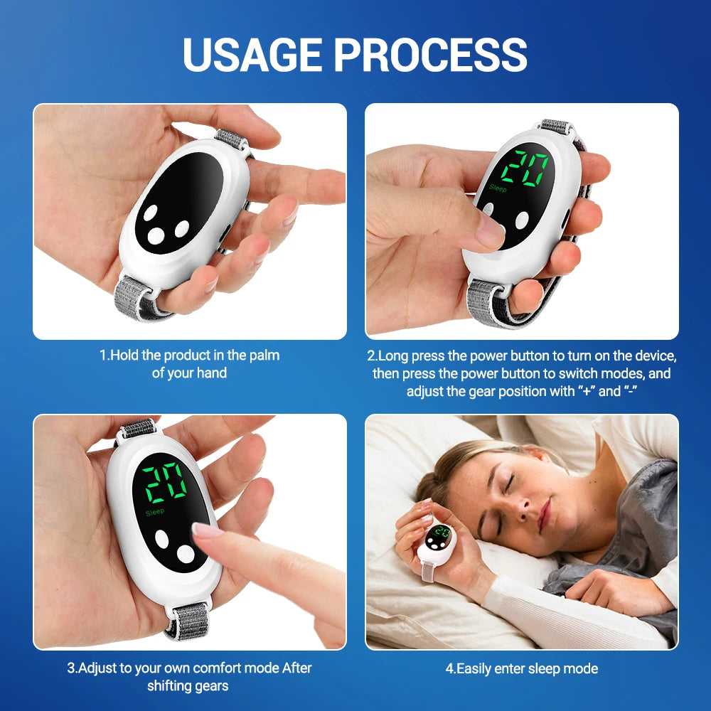 PastSky Handheld Micro Current Sleep Instrument For Anxiety Insomnia Relief