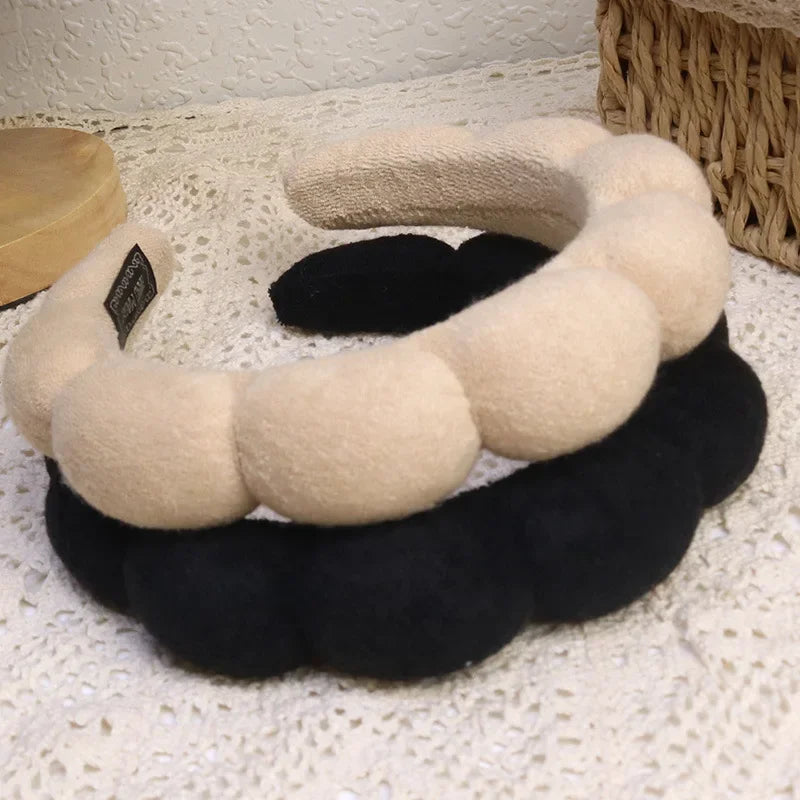Sponge Headband Hair Accessory for Face Washing and Makeup Removal