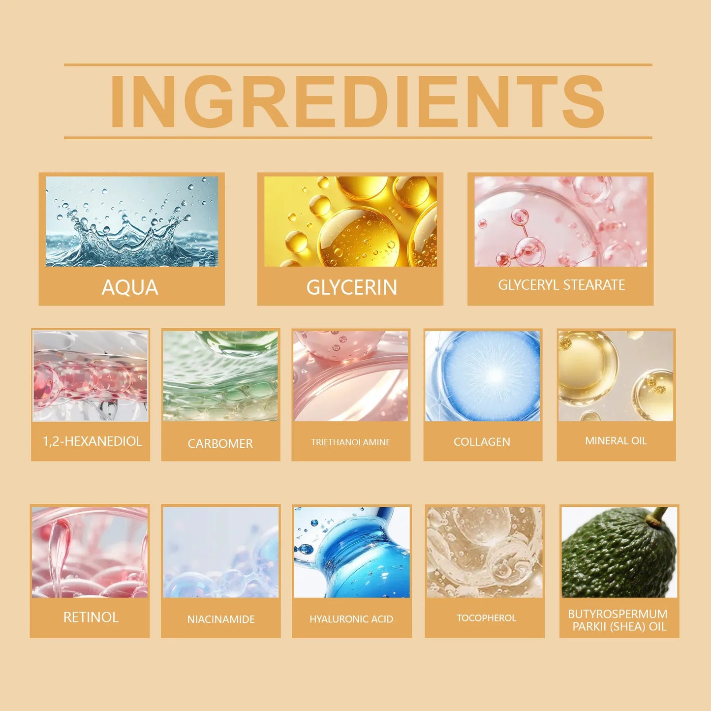 Viareline Retinol Moisturizing Cream With Hyaluronic Acid