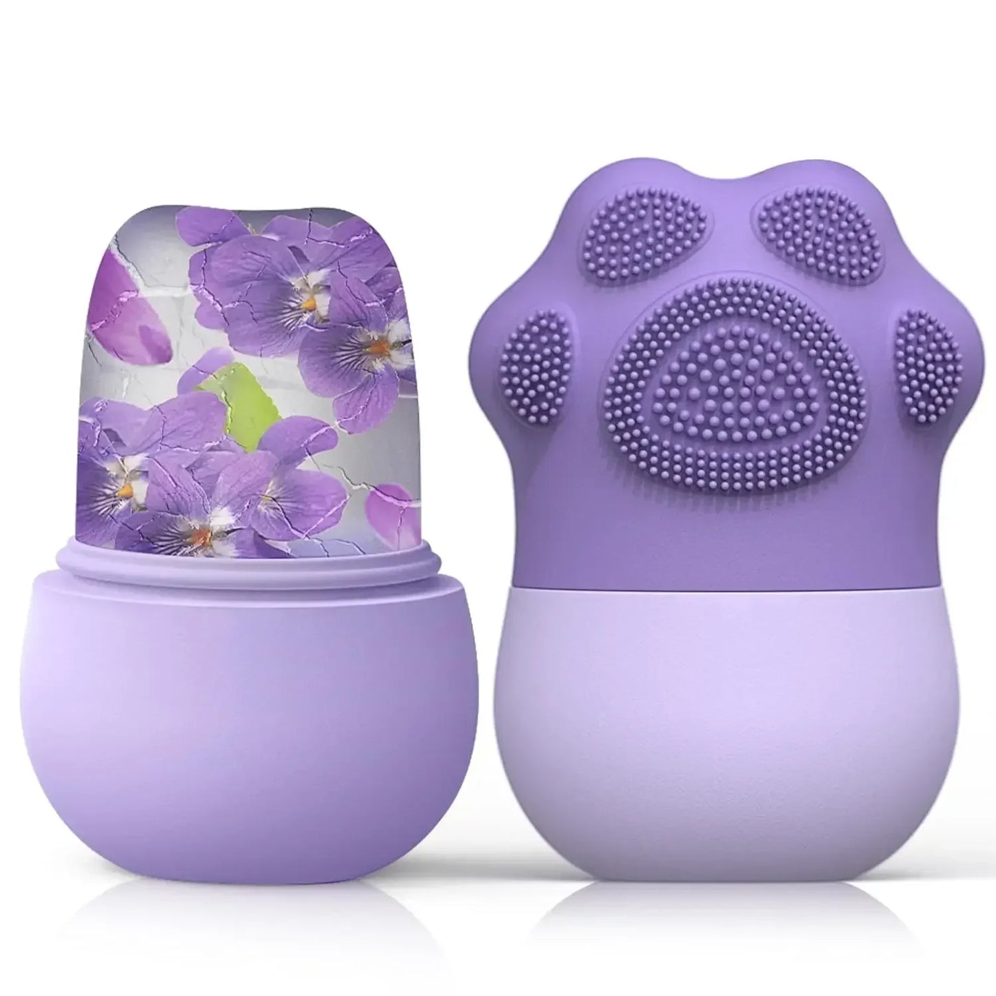 XMSJ Silicone Ice Facial Roller for Face Lifting and Massager