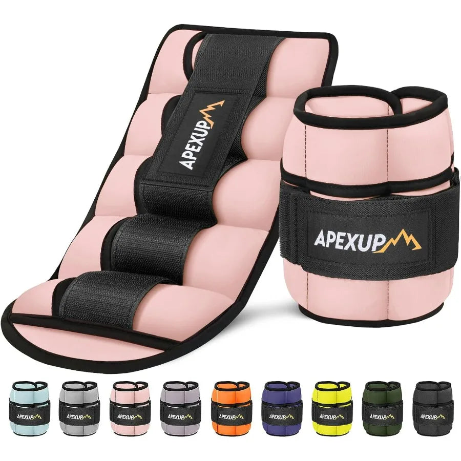 LISM Adjustable Ankle Weights For Women And Men Strength Training