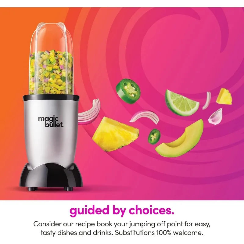 Magic Bullet Blender 11 Piece Set Lightweight Compact Kitchen Appliance