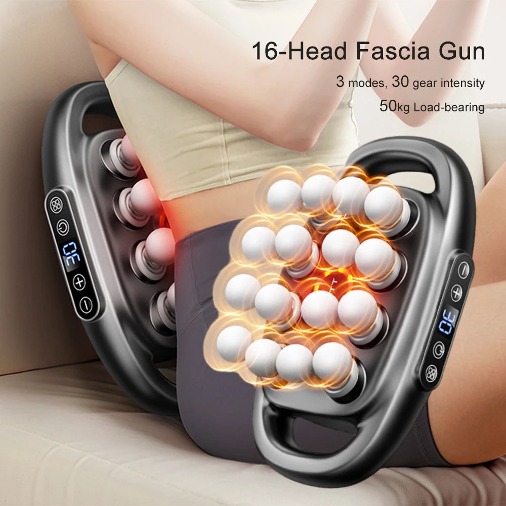 Foreverlily Fascia Gun High-Frequency Body Massage Massager