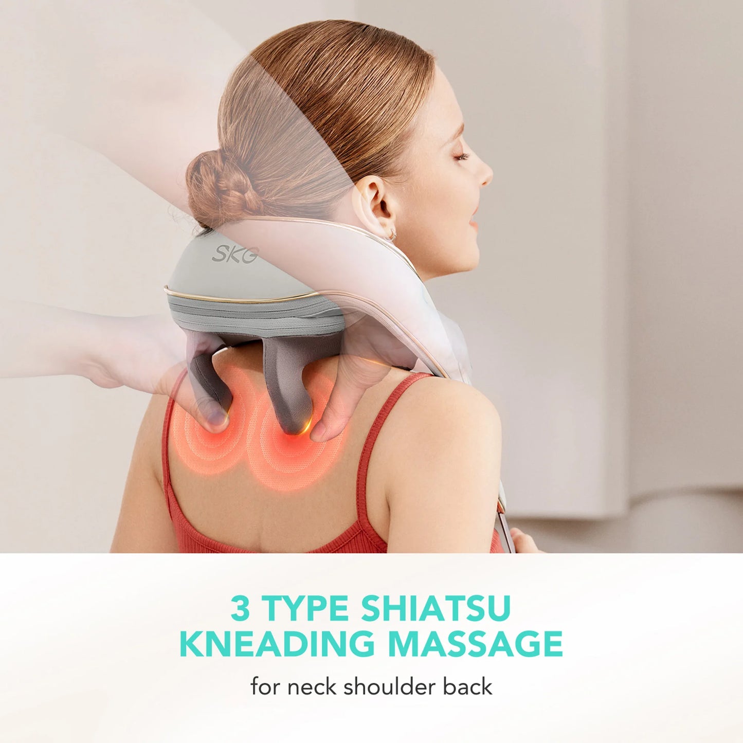 SKG H5 Neck and Shoulder Massage With Targeted Heat Therapy