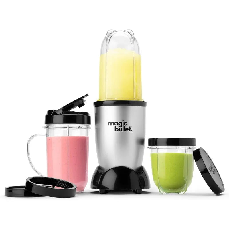 Magic Bullet Blender 11 Piece Set Lightweight Compact Kitchen Appliance