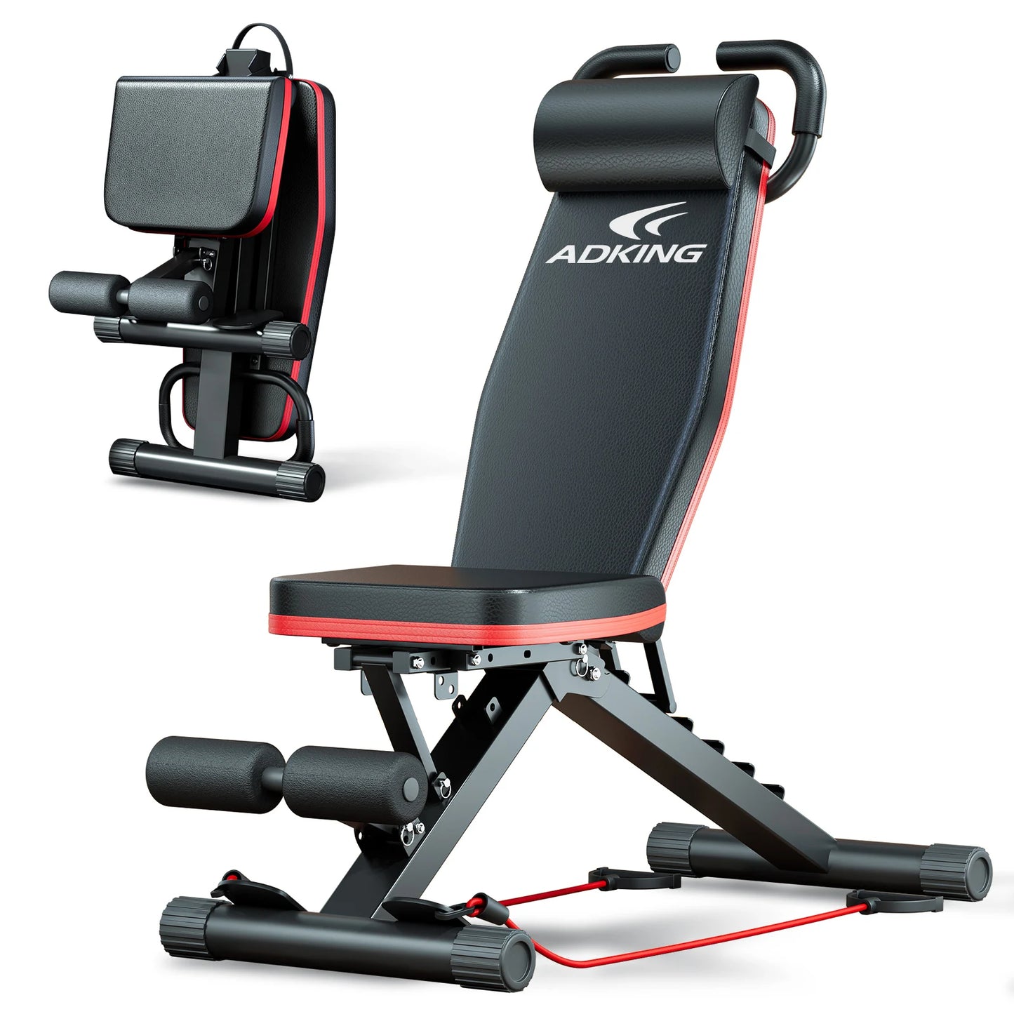 Adjustable Weight Bench Foldable Incline Decline For Home Gym