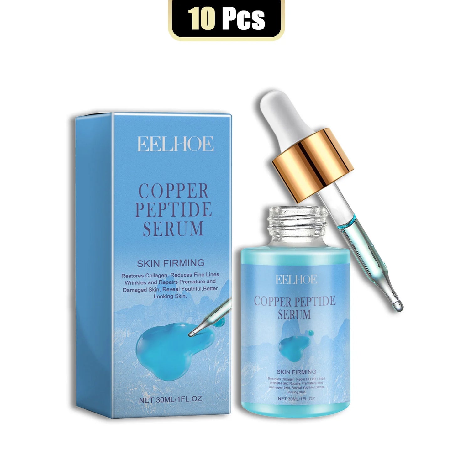 Eelhoe Copper Peptide Facial Serum for Firming Anti Aging