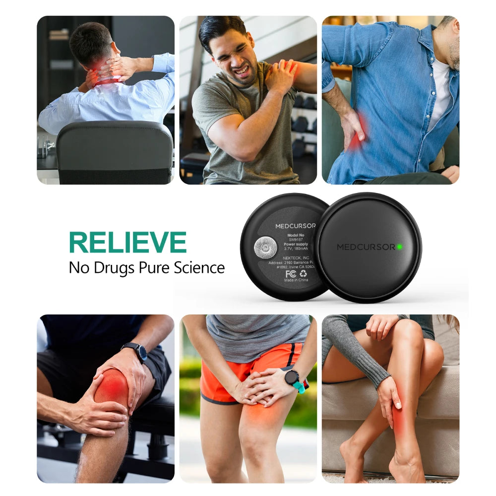 3 In 1 TENS EMS Wireless Dual Channel Stimulator Relief