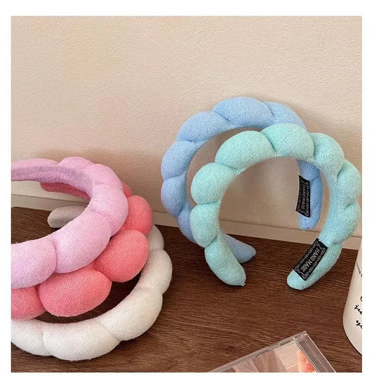 Sponge Headband Hair Accessory for Face Washing and Makeup Removal