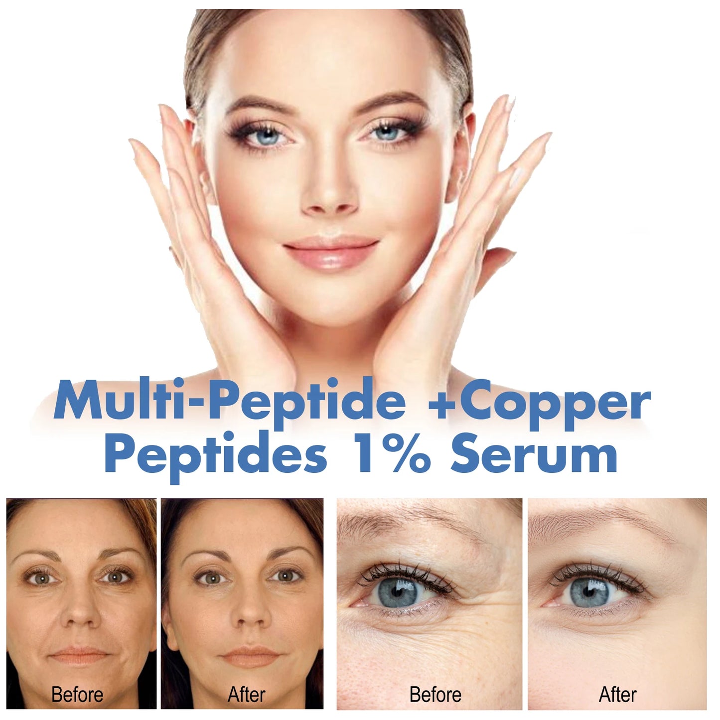 Hoygi Copper Peptide Serum for Wrinkle Reduction and Pore Shrink
