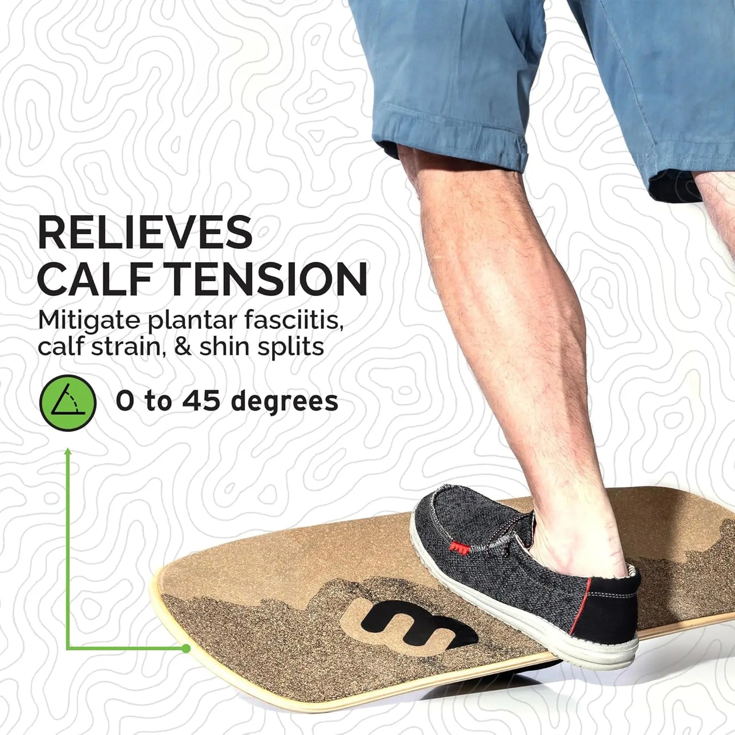 YTYIN 360 Degree Standing Desk Balance Wobble Board