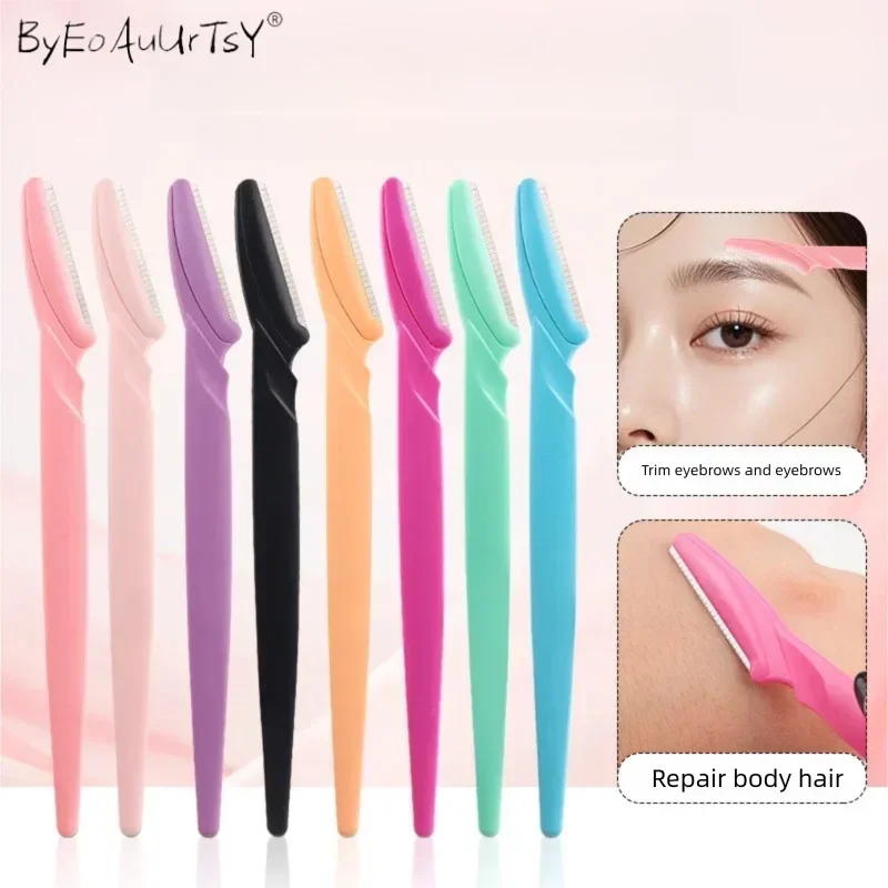 3 Piece Eyebrow Trimmer Set Safe Razor for Eyebrow Shaping