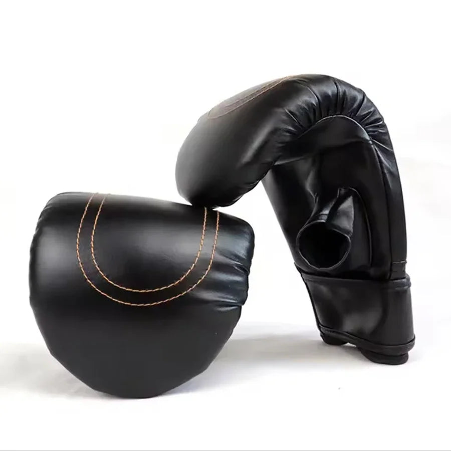 Unisex Boxing Gloves For Training Leather Mitts Men Women
