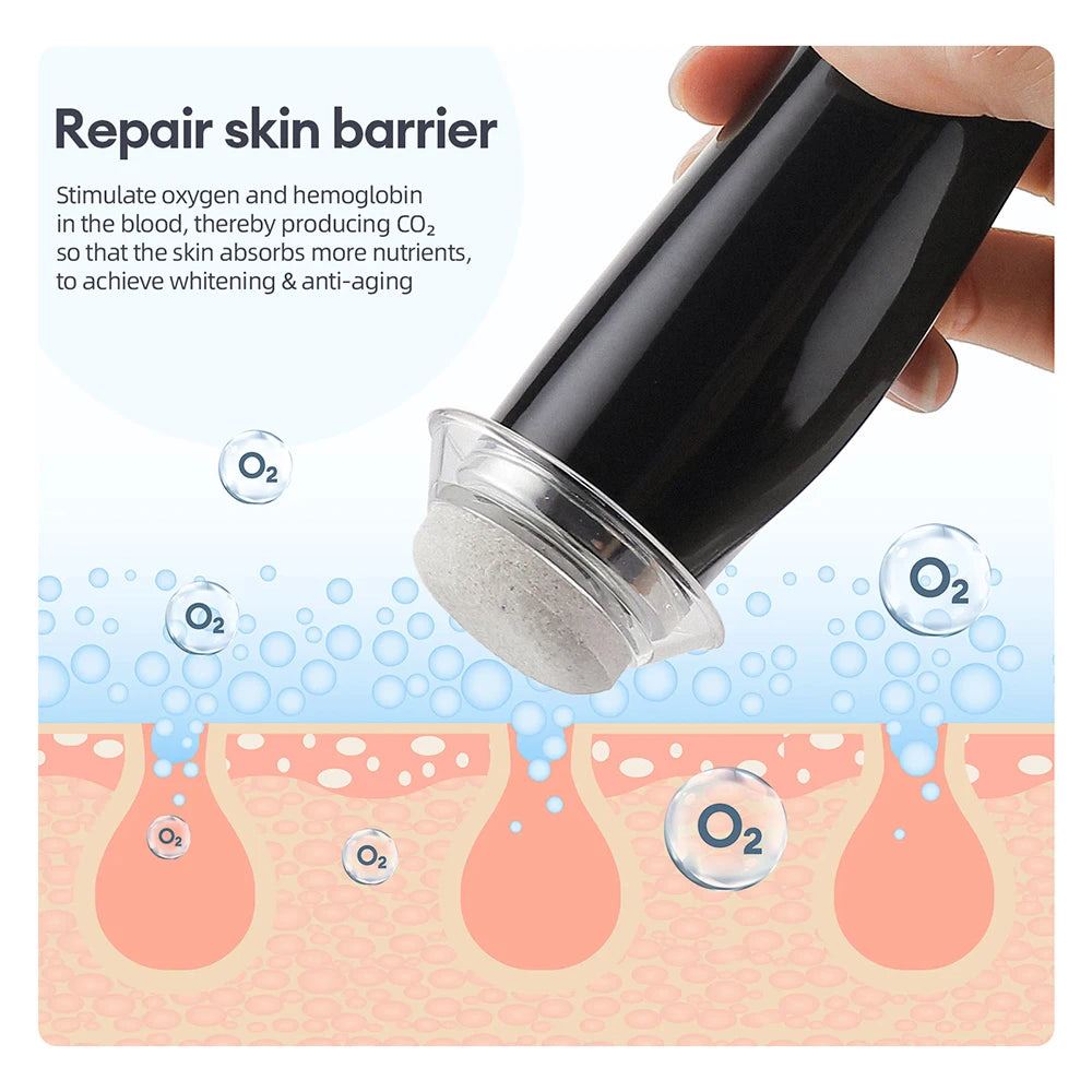 Foreverlily CO2 Oxygen Bubble Pen 5 Gear Beauty Tool Cleansing