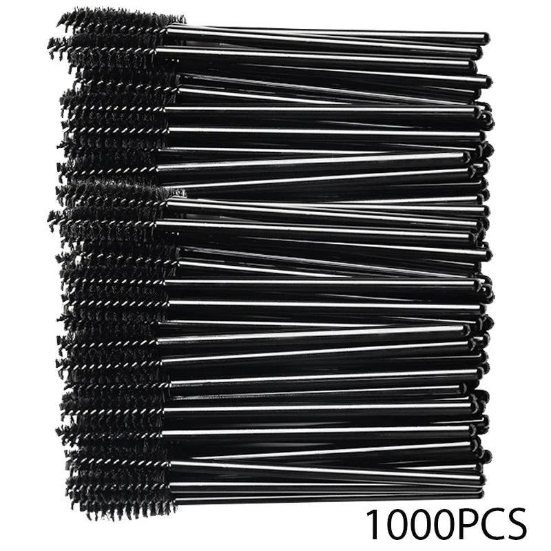 Disposable Lip Eyelash Eyebrow Brush Set 500 Pieces