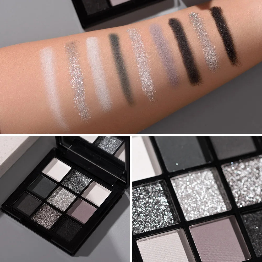 Smoky Eyeshadow Palette Long Lasting Waterproof Easy To Apply