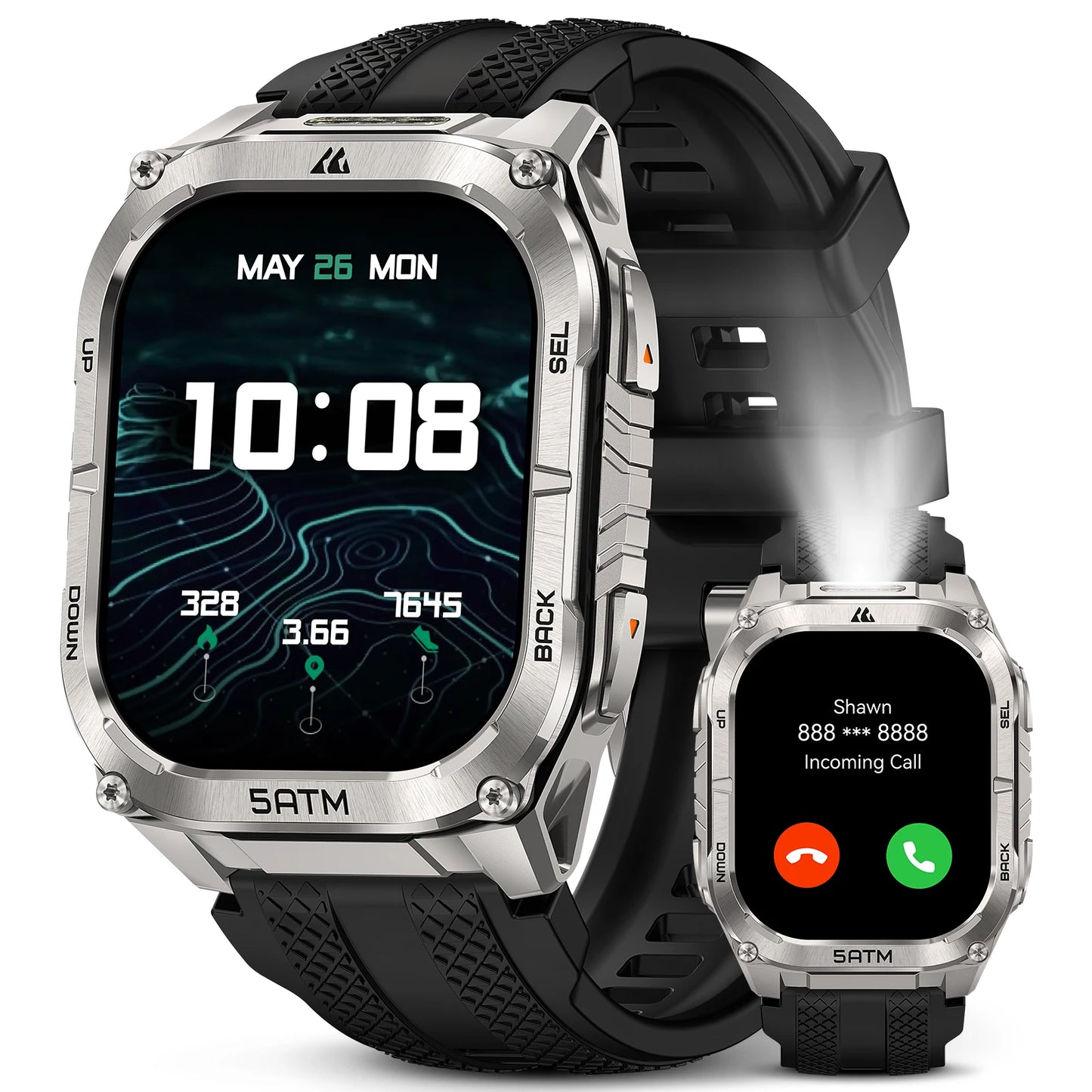 Kospet Tank M4C GPS Smartwatch Men Military Grade Waterproof