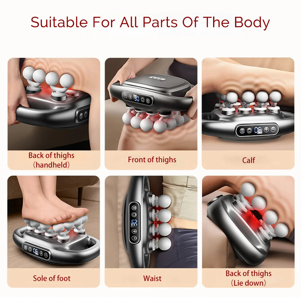 Foreverlily Fascia Gun High-Frequency Body Massage Massager
