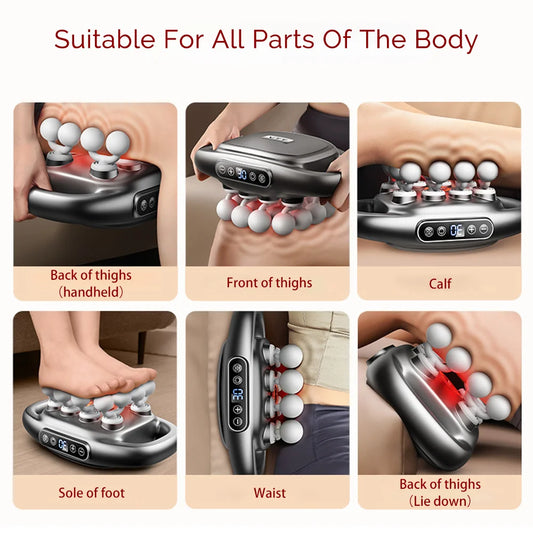Foreverlily Fascia Gun High-Frequency Body Massage Massager