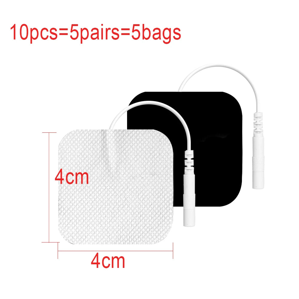 SANPKON Tens Muscle EMS Electrodes Patches for Body Therapy