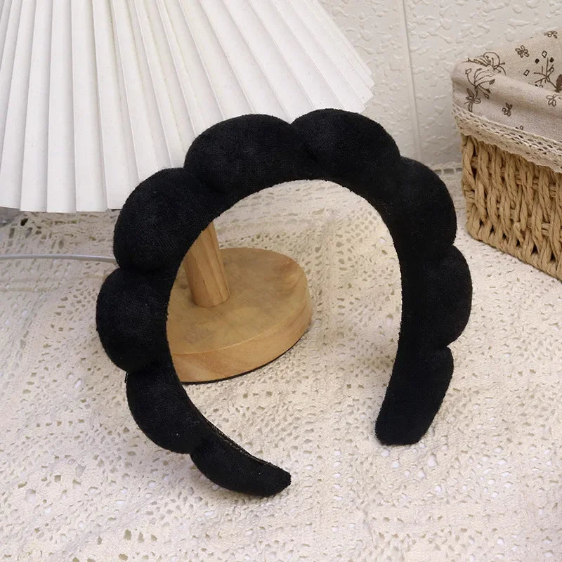 Sponge Headband Hair Accessory for Face Washing and Makeup Removal