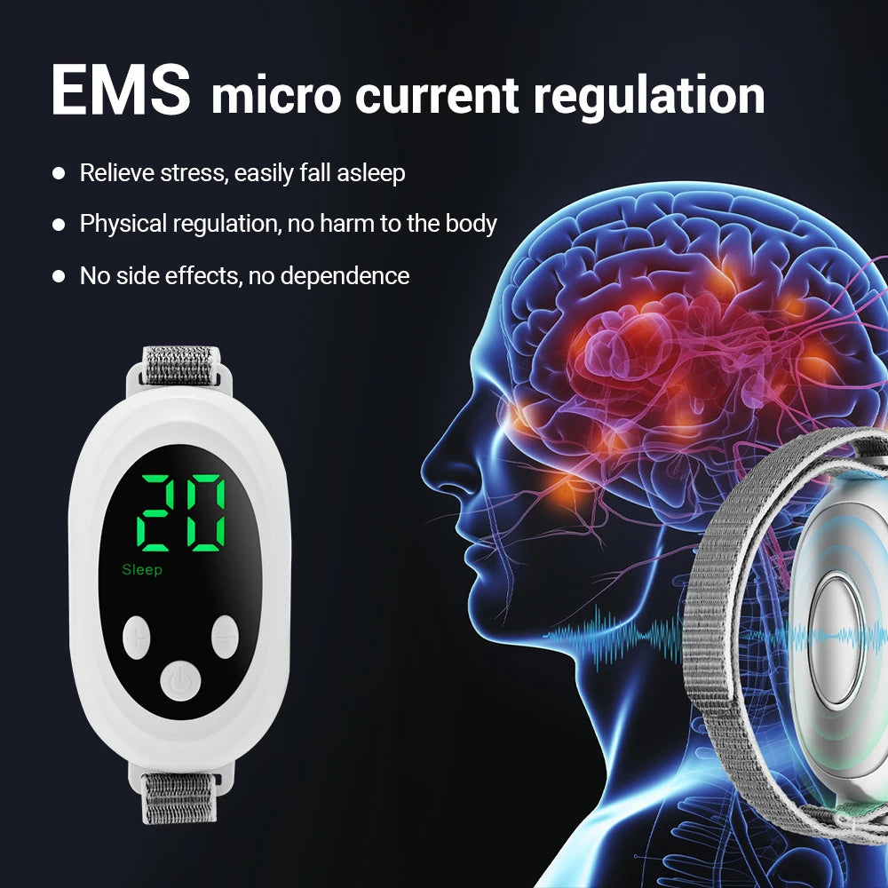 PastSky Handheld Micro Current Sleep Instrument For Anxiety Insomnia Relief