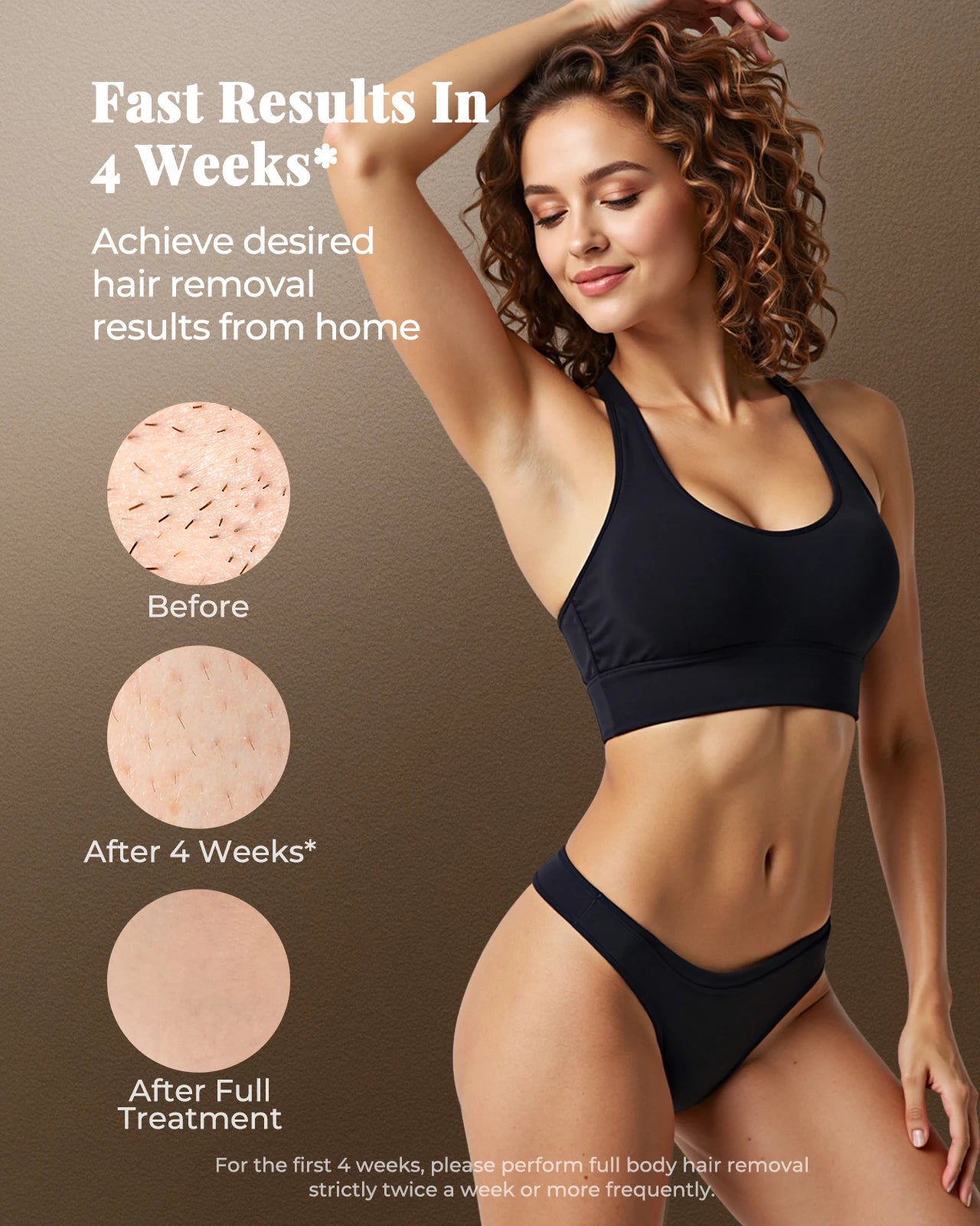 JOOYEE IPL Hair Removal Device Laser Painless at Home