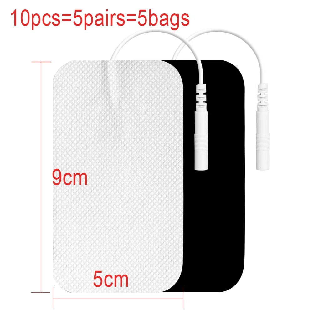 SANPKON Tens Muscle EMS Electrodes Patches for Body Therapy