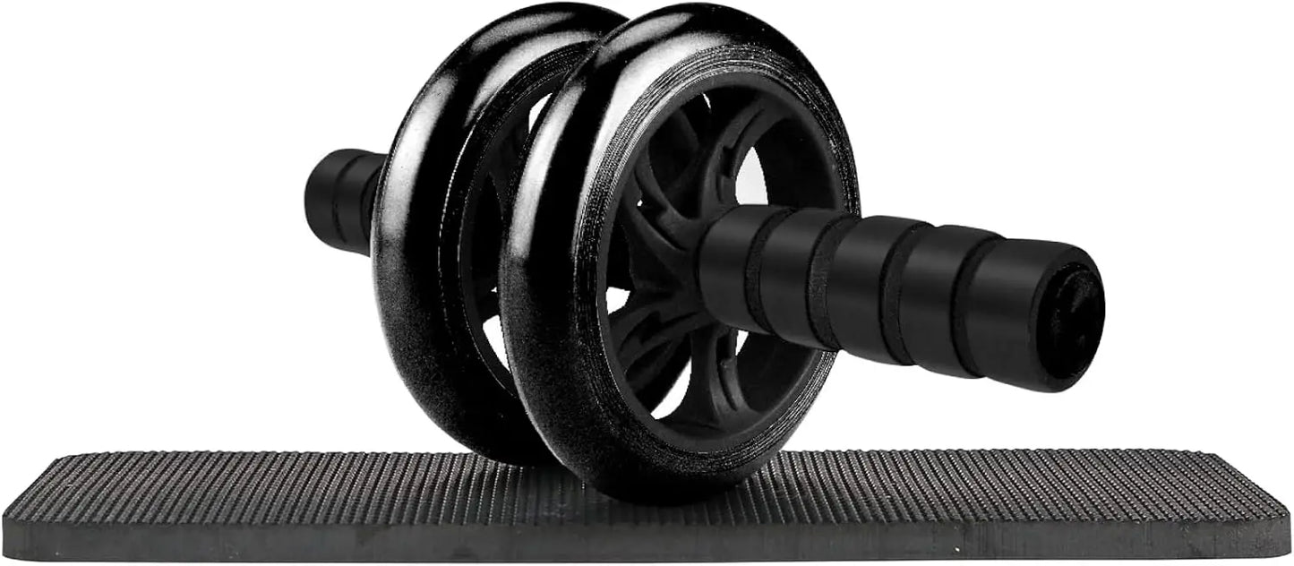 Dual Wheel Ab Roller For Core Strength And Abs Training