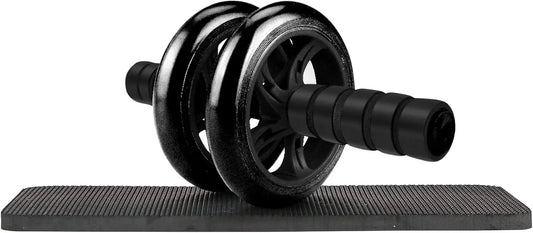 Dual Wheel Ab Roller For Core Strength And Abs Training