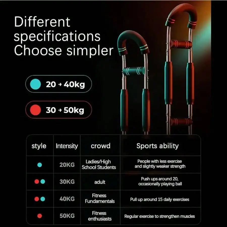 DIAMRI Adjustable Arm Trainer Shaker Twister For Chest And Forearms