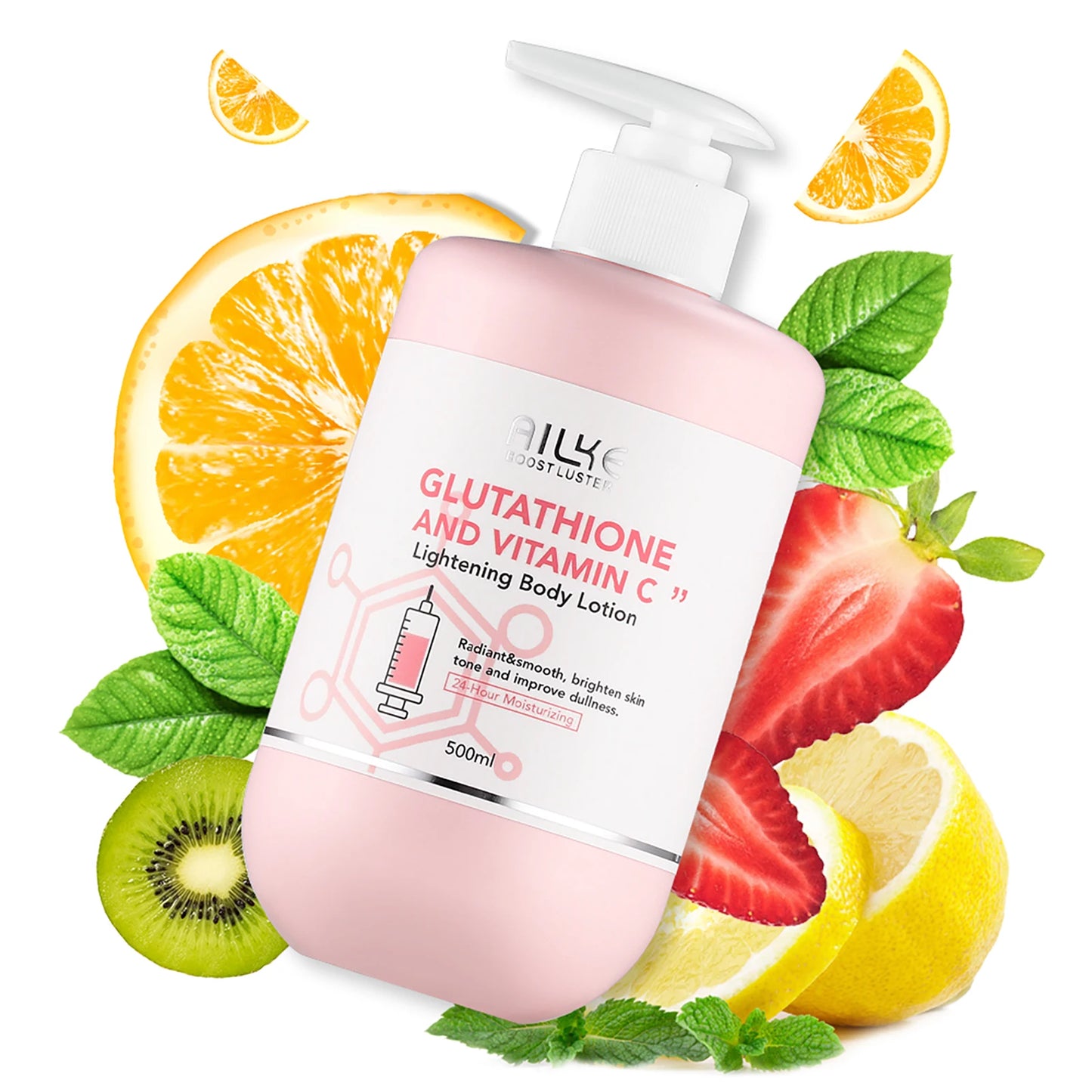 AILKE Vitamin C Glutathione Brightening Body Lotion for Even Skin