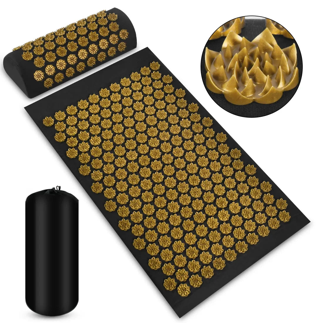 Marfly Pranamat Eco Lotus Spike Mat Acupressure Massage Cushion