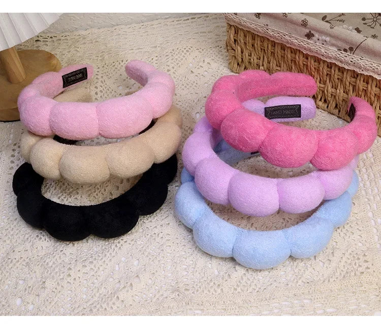 Sponge Headband Hair Accessory for Face Washing and Makeup Removal