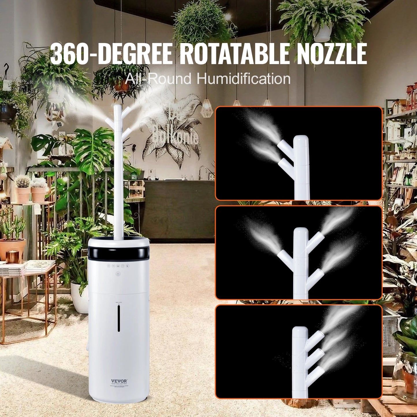 SucceBuy Ultrasonic Humidifier For Home And Whole House